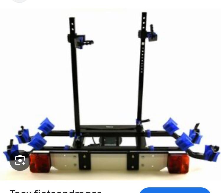 Fietsendrager Tacx, Ophalen, Gebruikt, Elektrische fiets, 2 fietsen