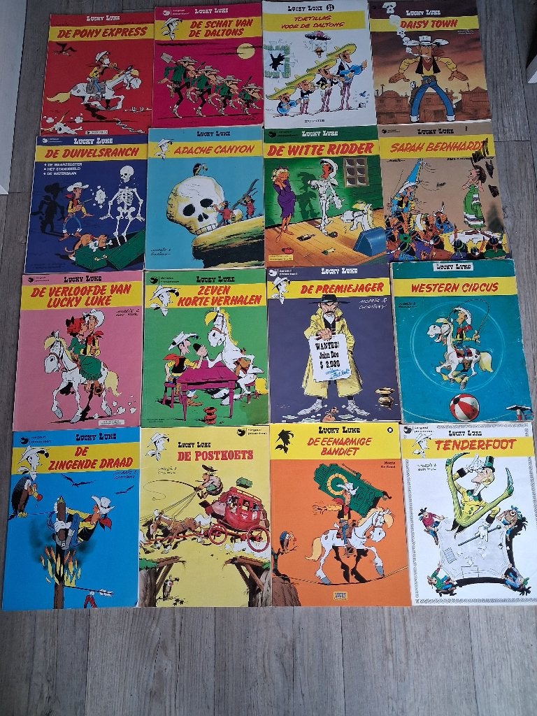 Lucky luke strips, Livres, BD | Comics, Plusieurs comics, Enlèvement, Utilisé, Autres régions