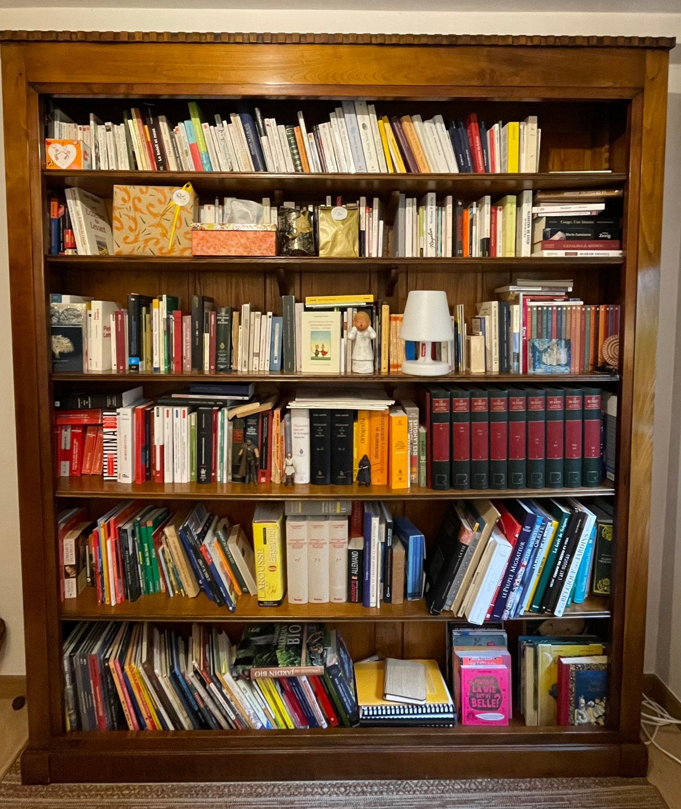 Bibliothèque en merisier, Maison & Meubles, Armoires | Bibliothèques, Enlèvement, Comme neuf