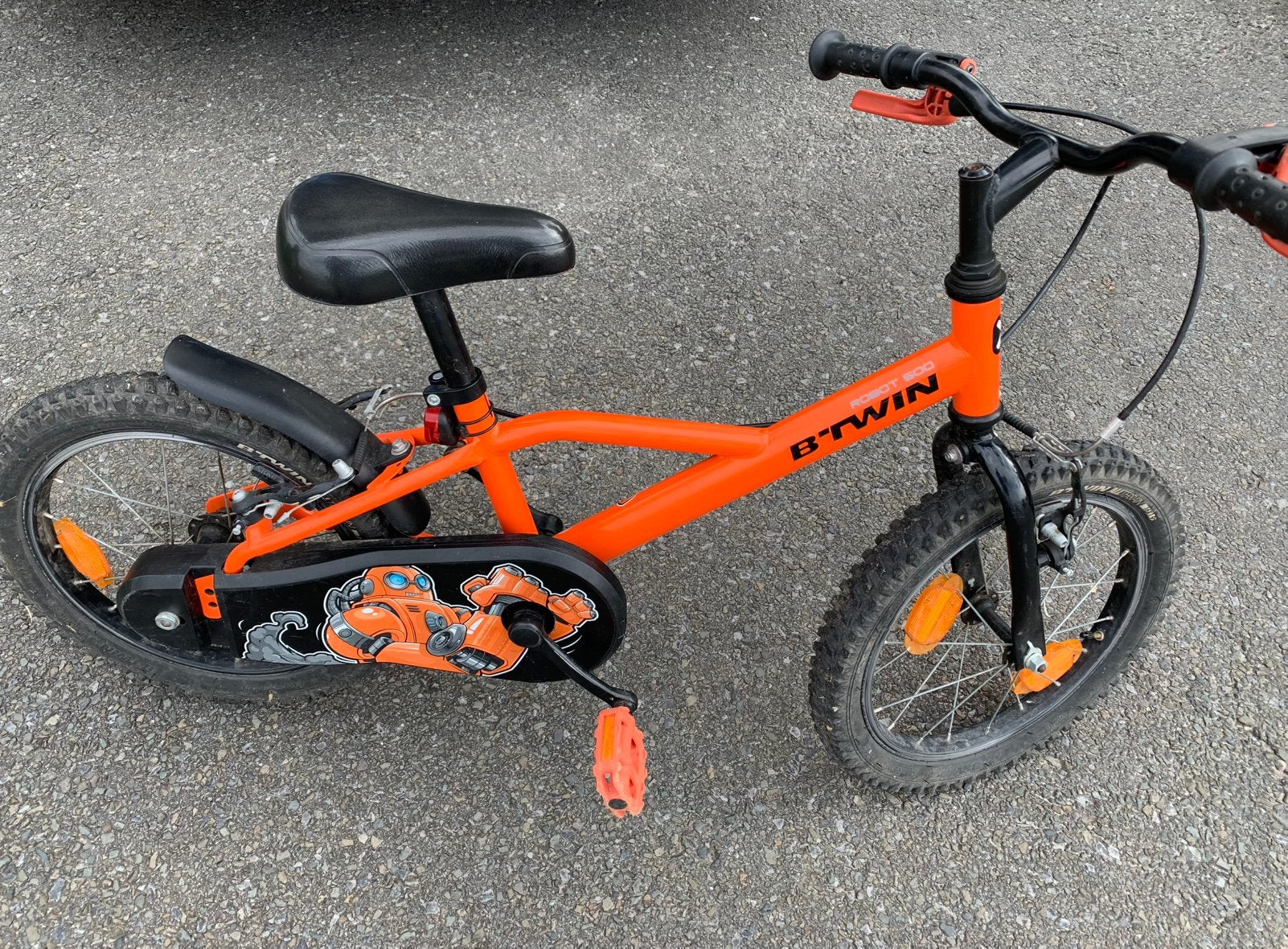 Btwin start kinderfiets, Fietsen en Brommers, Ophalen, Gebruikt, Velgrem, 16 tot 20 inch