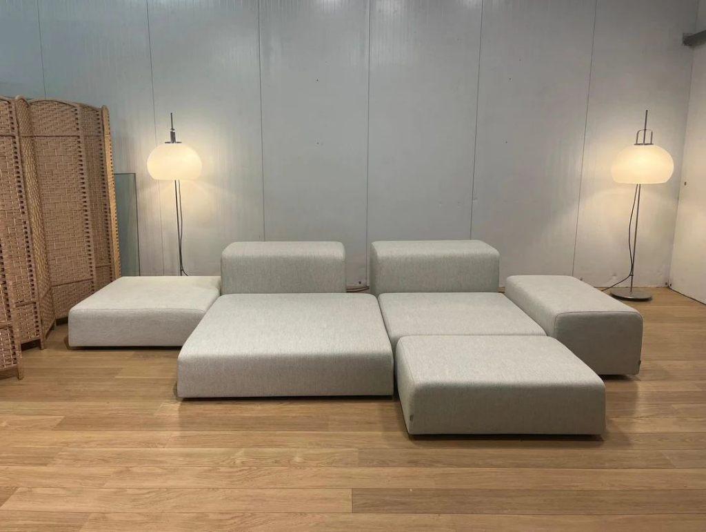 NIEUW Living Divani Extra Wall Op Maat + GARANTIE NP €27500, Huis en Inrichting, Design Bankstellen Living Divani, Hoekbank, Ophalen of Verzenden