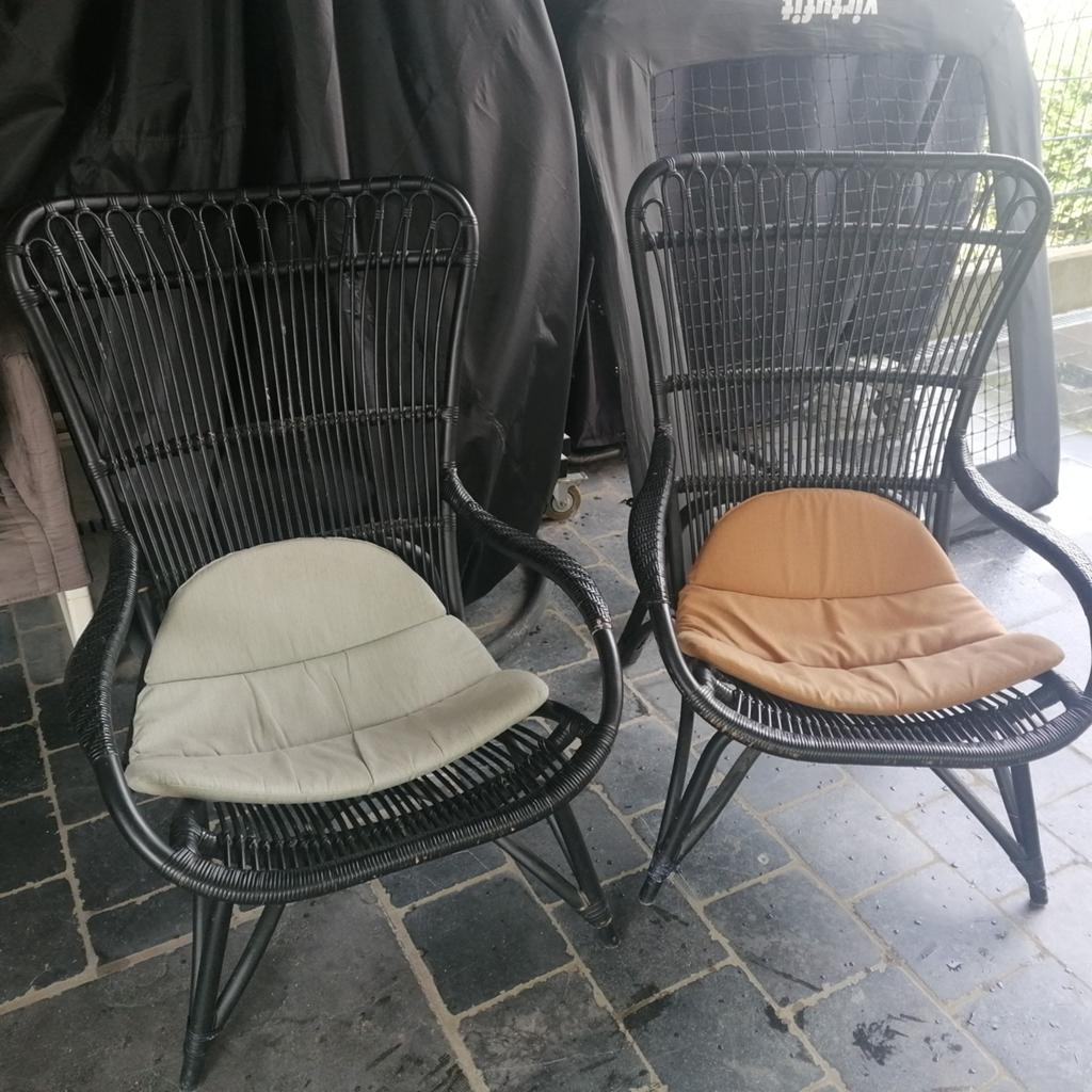 Rotan stoelen, Ophalen, Rotan