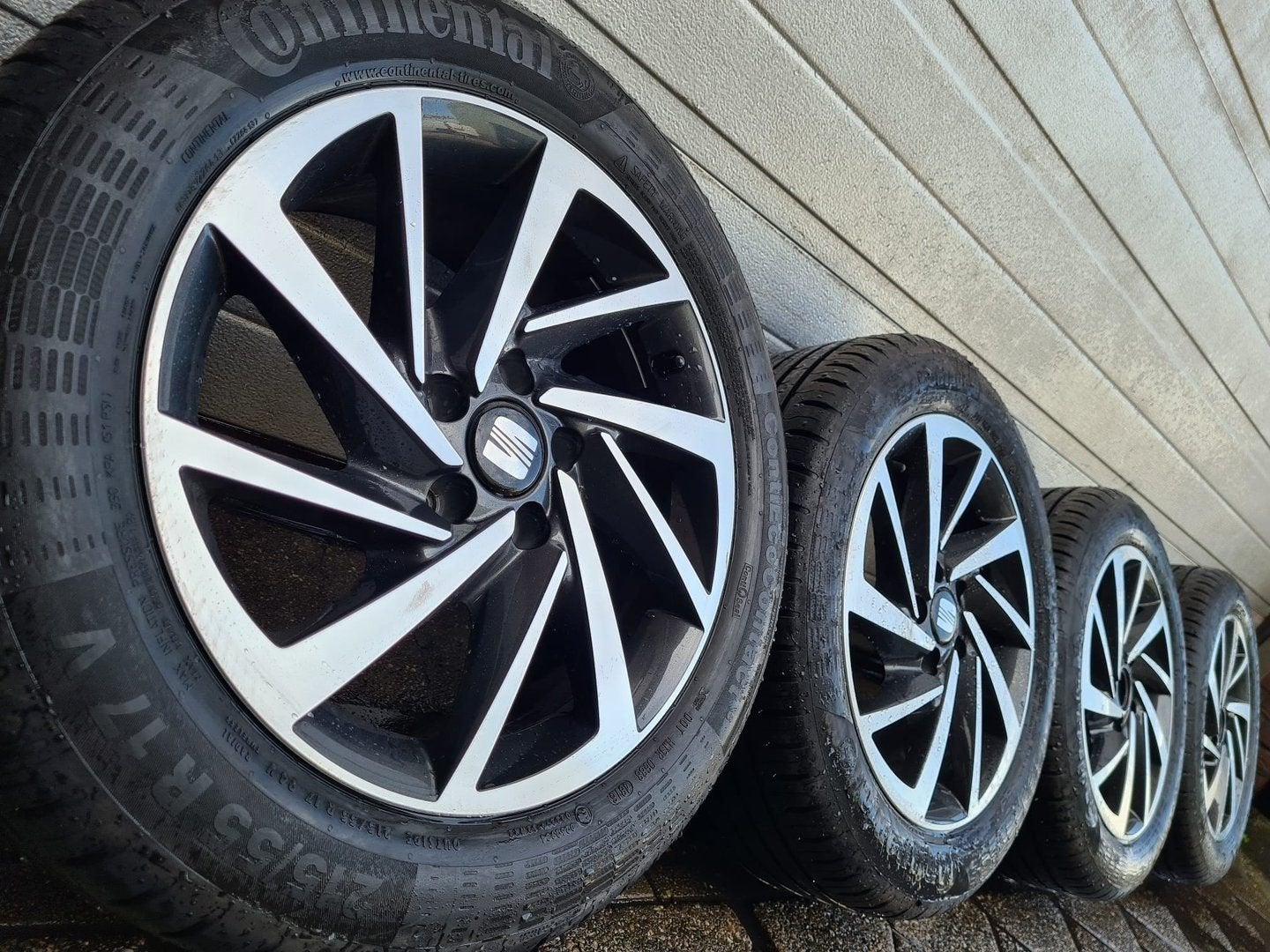 17 inch Seat Leon Fr Alhambra 7n Ateca Tarraco velgen zomer, Autos : Pièces & Accessoires, Pneus & Jantes, Pneus et Jantes, 215 mm