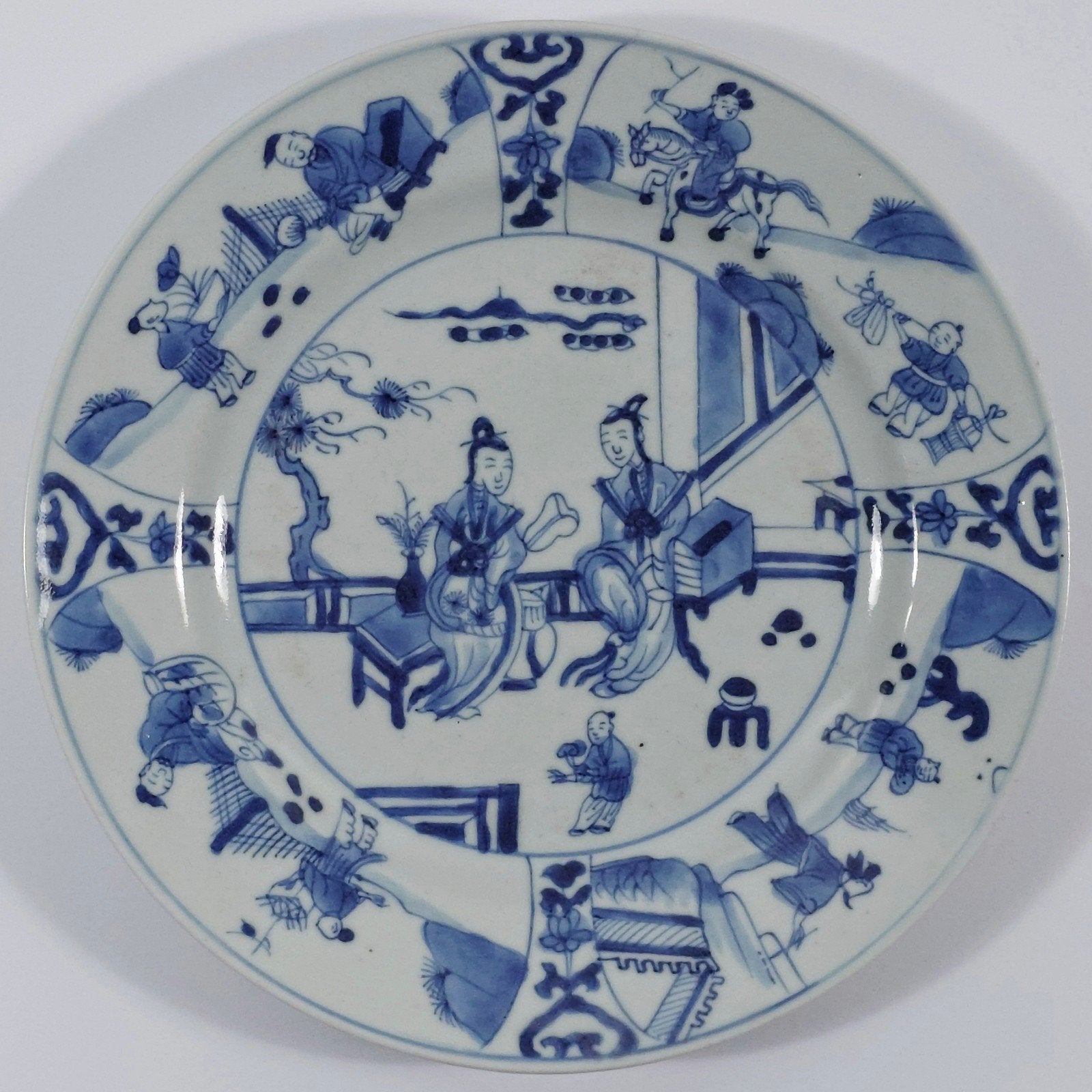 Chinees Kangxi bord, Ophalen of Verzenden
