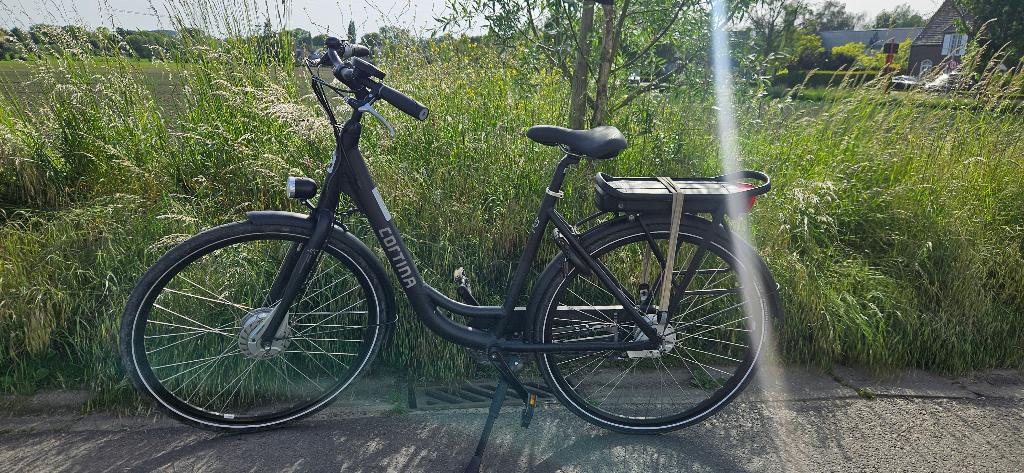 electrische fiets cortina, Enlèvement, Utilisé, 50 km par batterie ou plus, Cortina