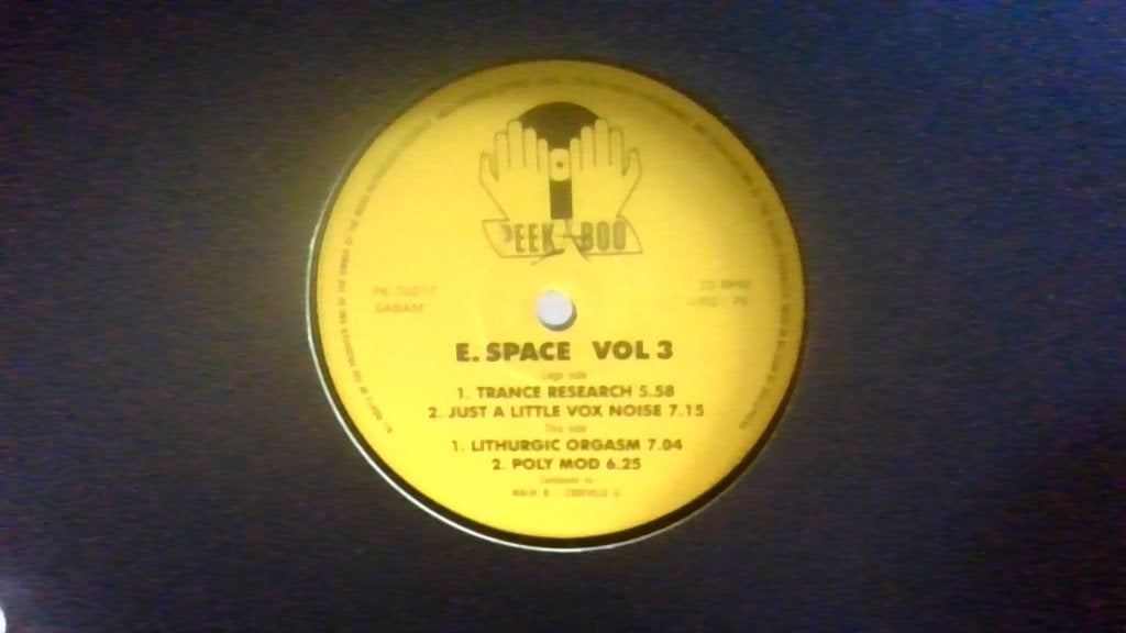 E. SPACE VOL. 3, Ophalen of Verzenden, Zo goed als nieuw, 12 inch, Trance