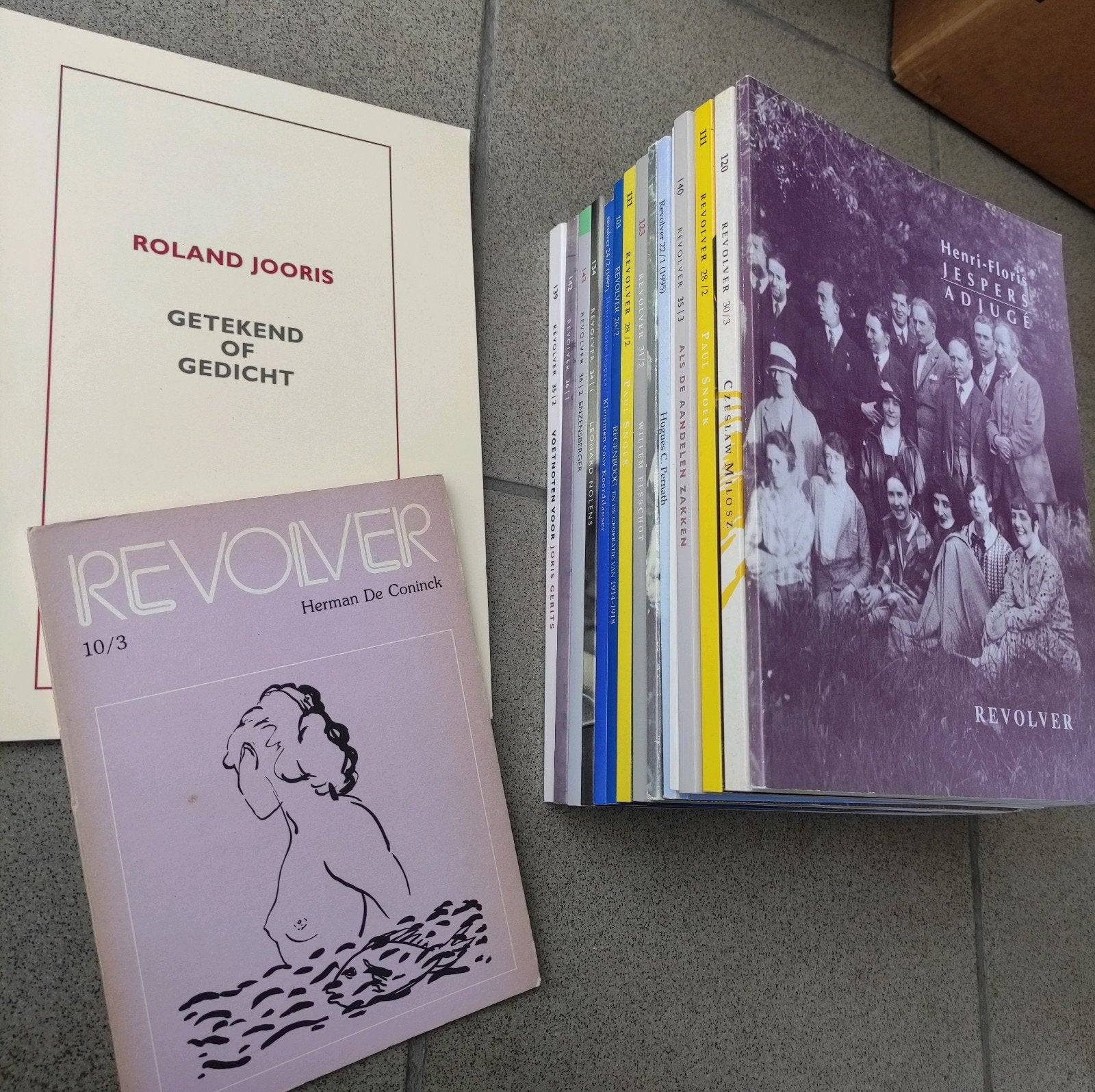 Lot : REVOLVER LITERATUUR UITGAVES, Ophalen of Verzenden