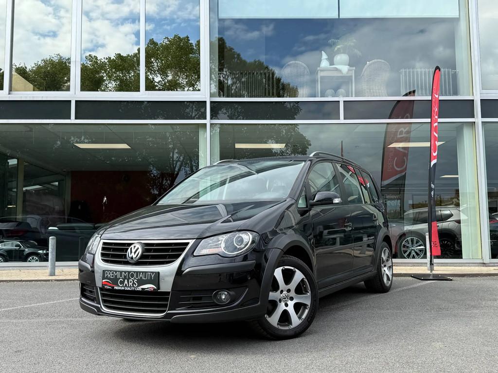 Volkswagen Cross Touran 7 ZIT / TREKHAAK / ZETELVERWARMING /, Auto's, Volkswagen, Bedrijf, Te koop, Touran, ABS, Airbags, Airconditioning
