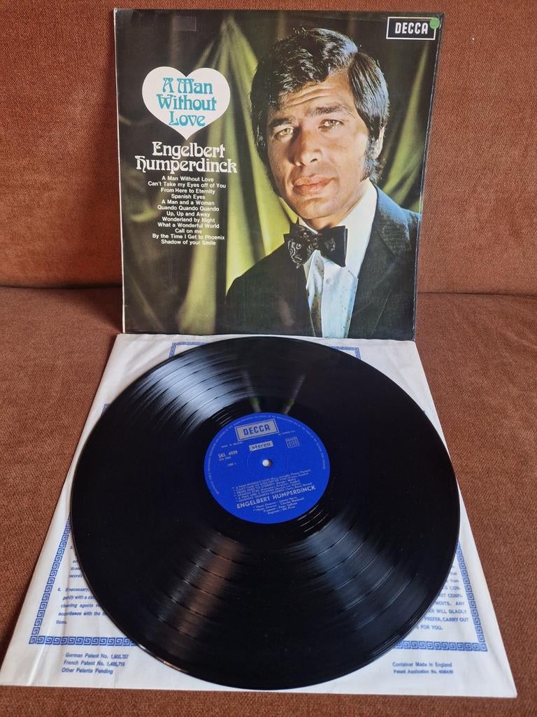 Engelbert Humperdinck a man without love, Ophalen of Verzenden