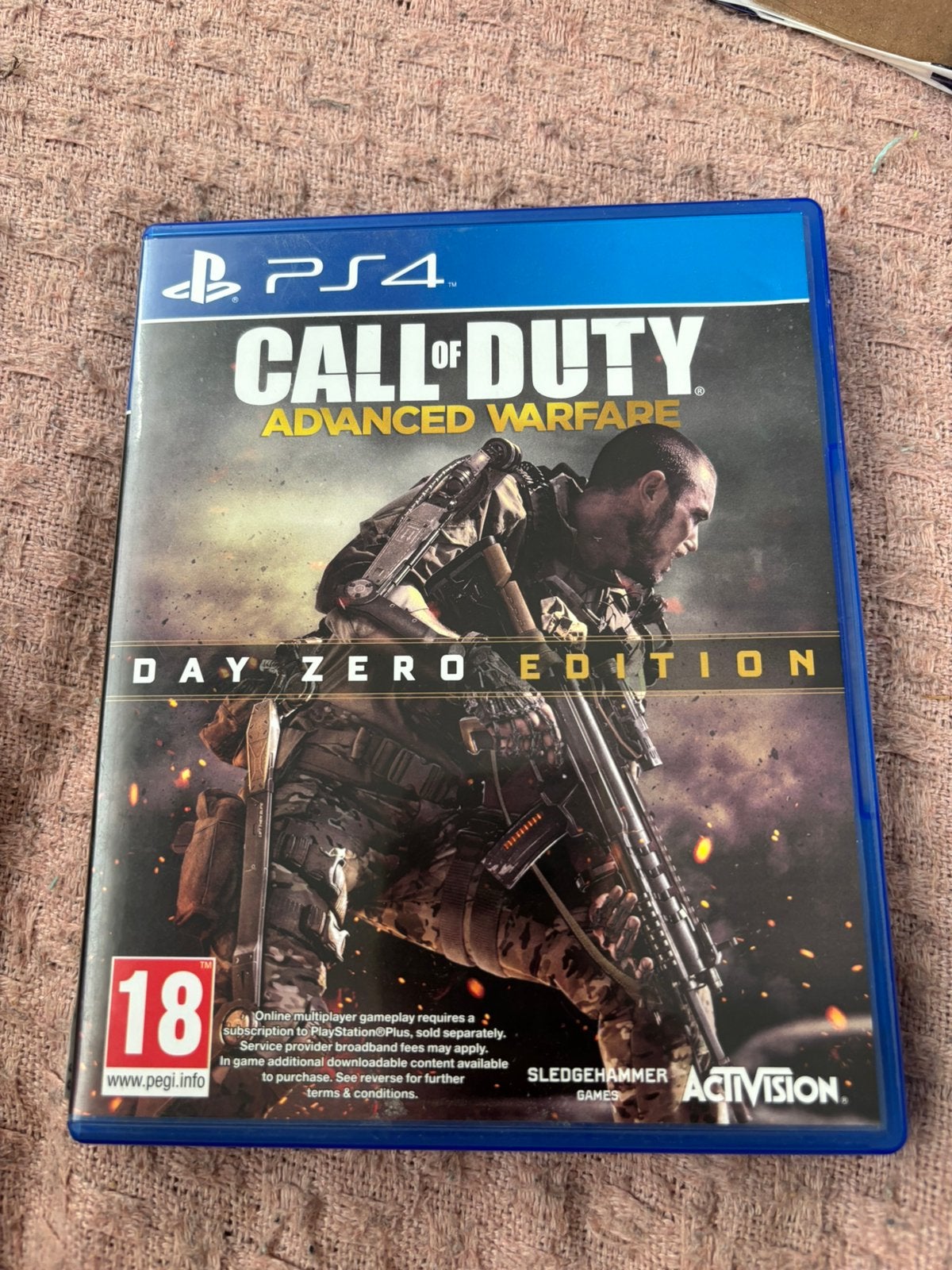PS4 Call Of Duty Advanced Warfare, Enlèvement ou Envoi, Comme neuf