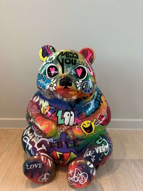 Miko-R pour FRANCOIS RAMBAUD Panda Crazy Love 2013, Enlèvement, Numéroté