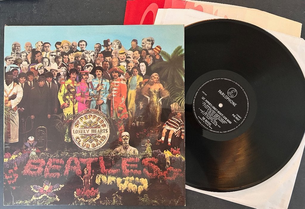 BEATLES - Sgt. Peppers  ( LP; orig. NL 60s; EX/EX ), Cd's en Dvd's, LP, Gatefold hoes, Ophalen of Verzenden, Zo goed als nieuw