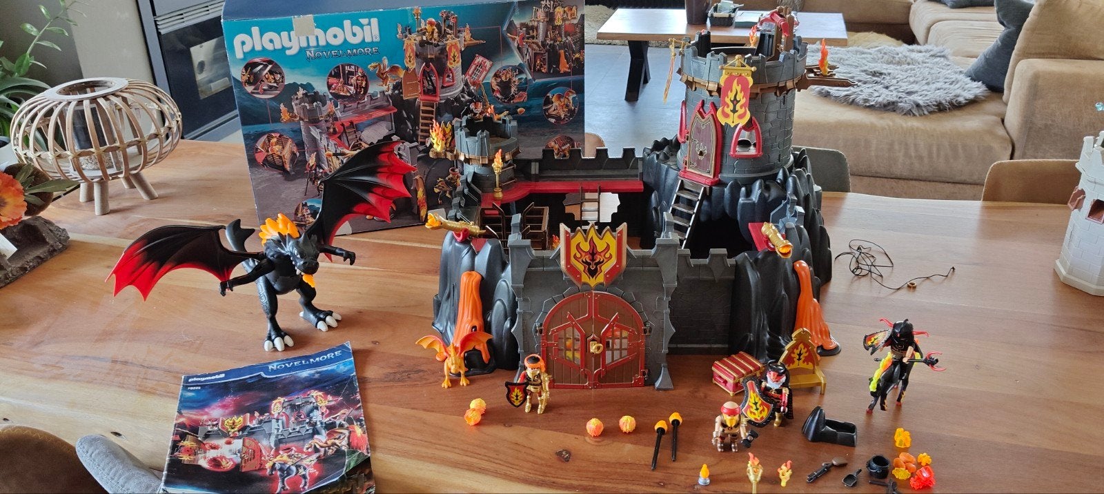Playmobil novelmore kasteel met draak, Ophalen of Verzenden