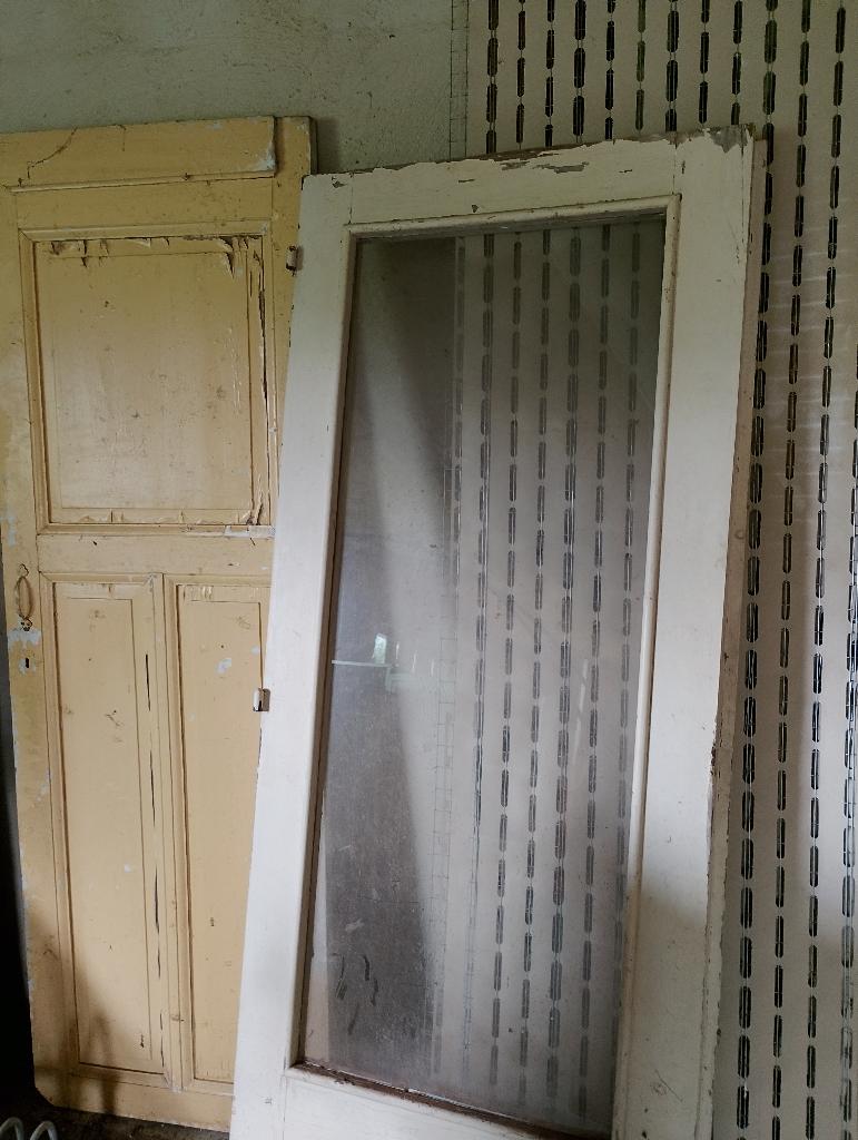 binnendeuren, Doe-het-zelf en Bouw, Deuren en Vliegenramen, Ophalen, Gebruikt, 80 tot 100 cm, Binnendeur