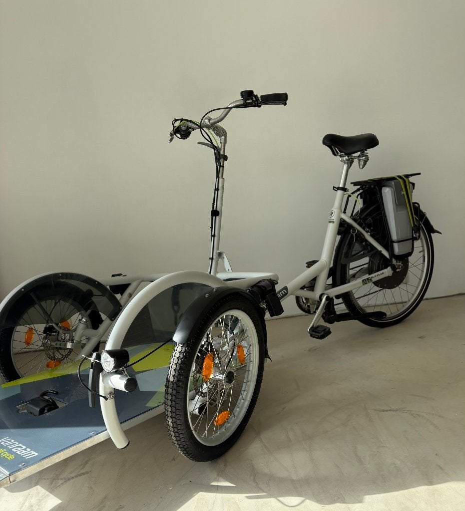 Vélo en fauteuil roulant VeloPlus van Raam double batterie, Enlèvement, Comme neuf, Veloplus van raam