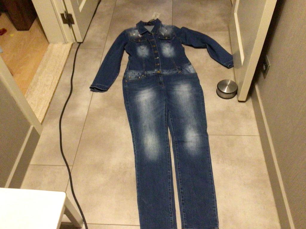Nieuwe jeans jumpsuit mt 40, Kleding | Dames, Jumpsuits, Ophalen of Verzenden, Nieuw, Maat 38/40 (M)