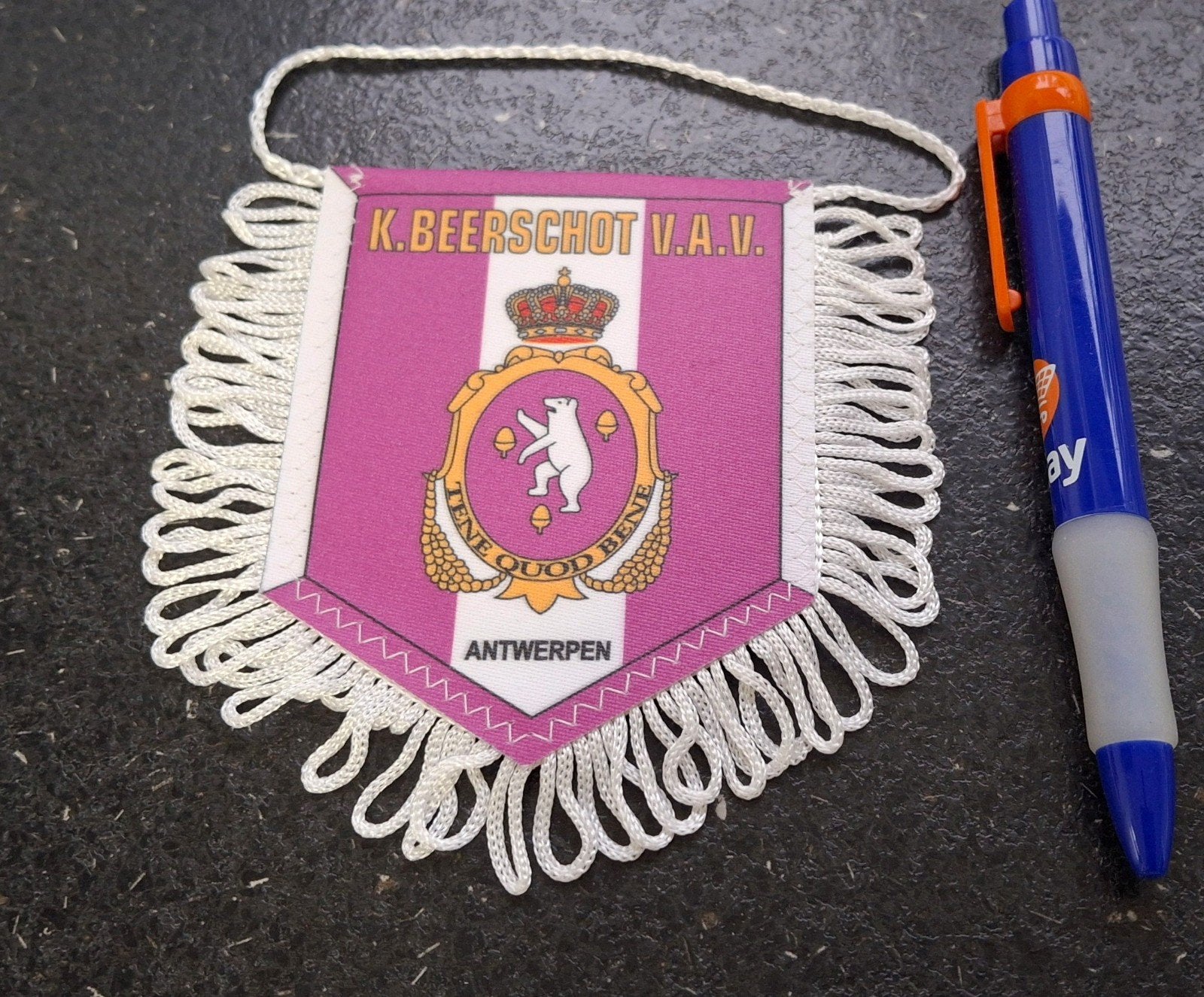 voetbal vaantje K. Beerschot VAV Antwerpen, Verzamelen, Ophalen of Verzenden, Nieuw, Vaantje of Sjaal