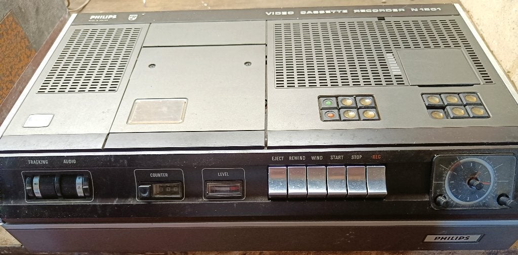 Philips vintage VCR 1501, Enlèvement, Utilisé, Autres types