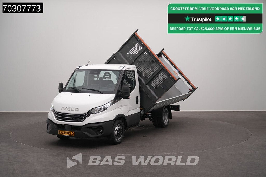 Iveco Daily 35C18 3.0L Driezijdige Kipper 3,5t Trekhaak Dubb, Neuf, Achat, Entreprise, Boîte manuelle