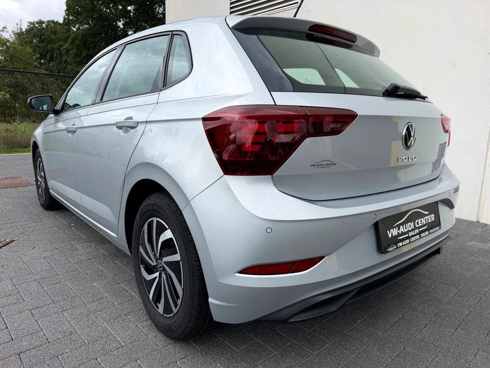 Volkswagen Polo 1.0 TSI 95PK ZILVER - CRUISE CONTROL - APP C, Achat, Euro 6, Entreprise, Noir