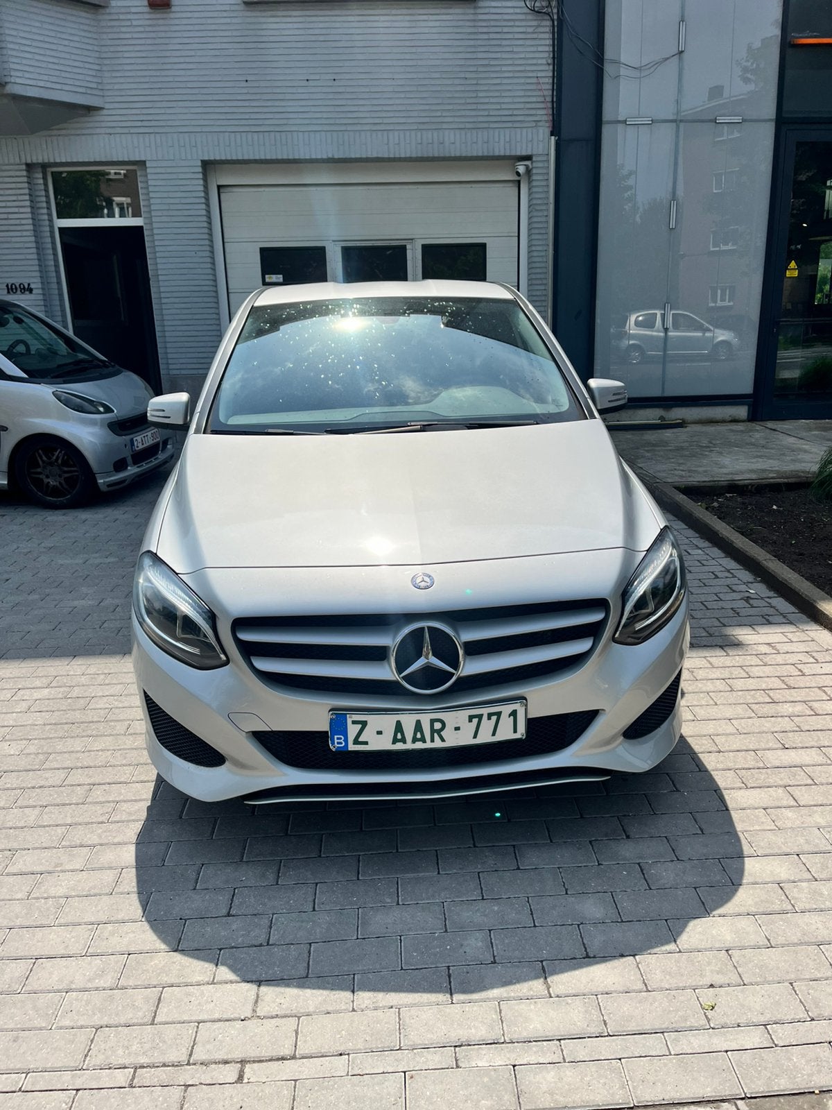 MERCEDES B 160 CDI   7.400 KM!!!!, Argent ou Gris, Achat, Entretenue par le concessionnaire, Noir