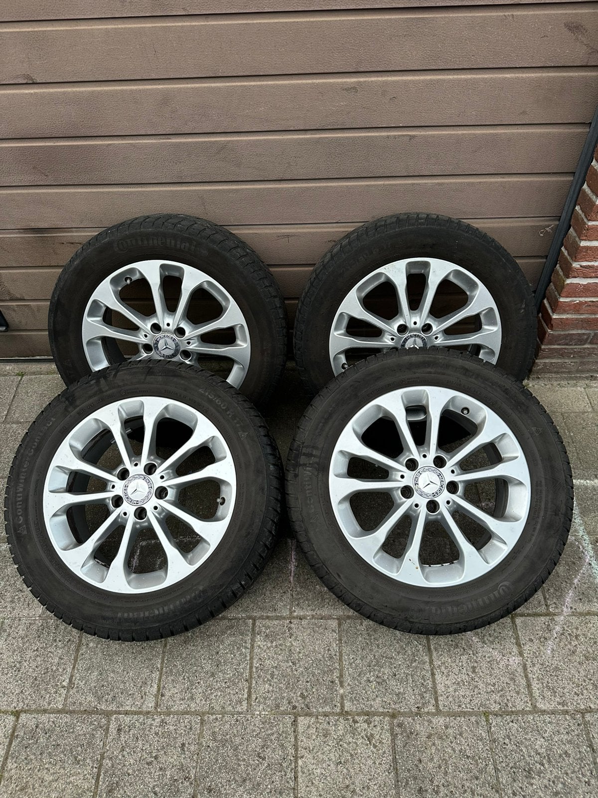 Originele Mercedes velgen met banden, Enlèvement, Pneu(s)