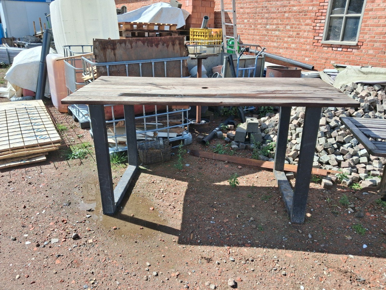 stevige hangtafel/tuintafel, Tuin en Terras, Ophalen