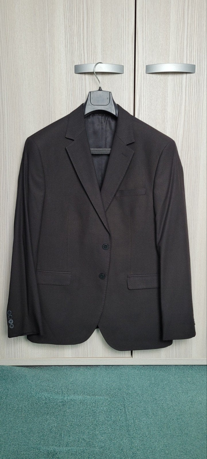 3-delig kostuum heren Kiğılı Zwart 56, Kleding | Heren, Kostuums en vesten, Ophalen, Zwart, Maat 56/58 (XL), Zo goed als nieuw