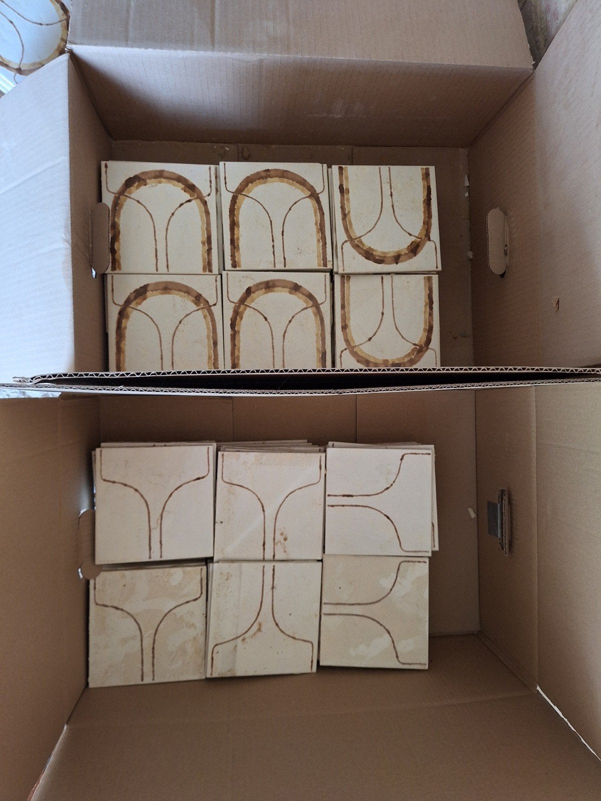 Tegels, Doe-het-zelf en Bouw, Tegels, Gebruikt, Wandtegels, Keramiek, Minder dan 20 cm, Minder dan 20 cm, Ophalen