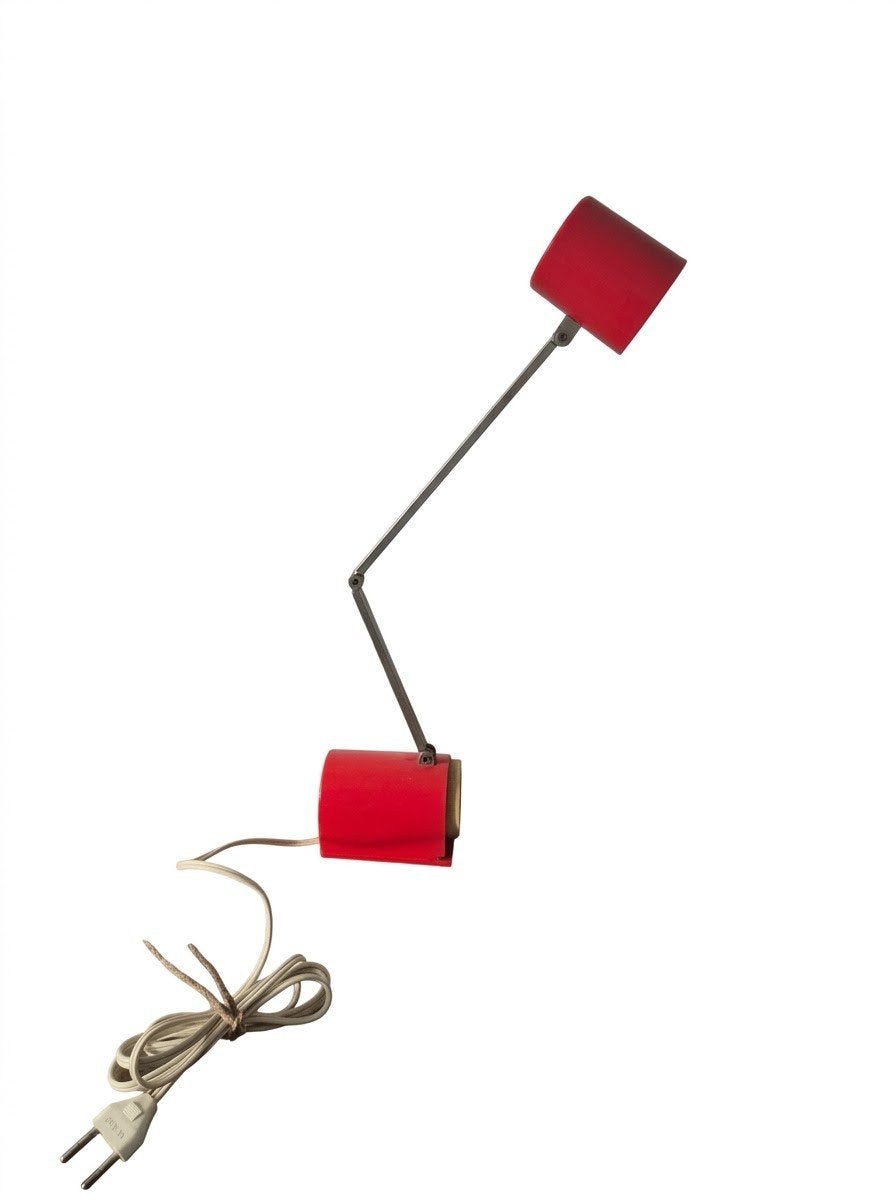 NANBU Super Junior NA-412 bureaulamp
1970, Ophalen, Bureaulamp, Rood, Metaal