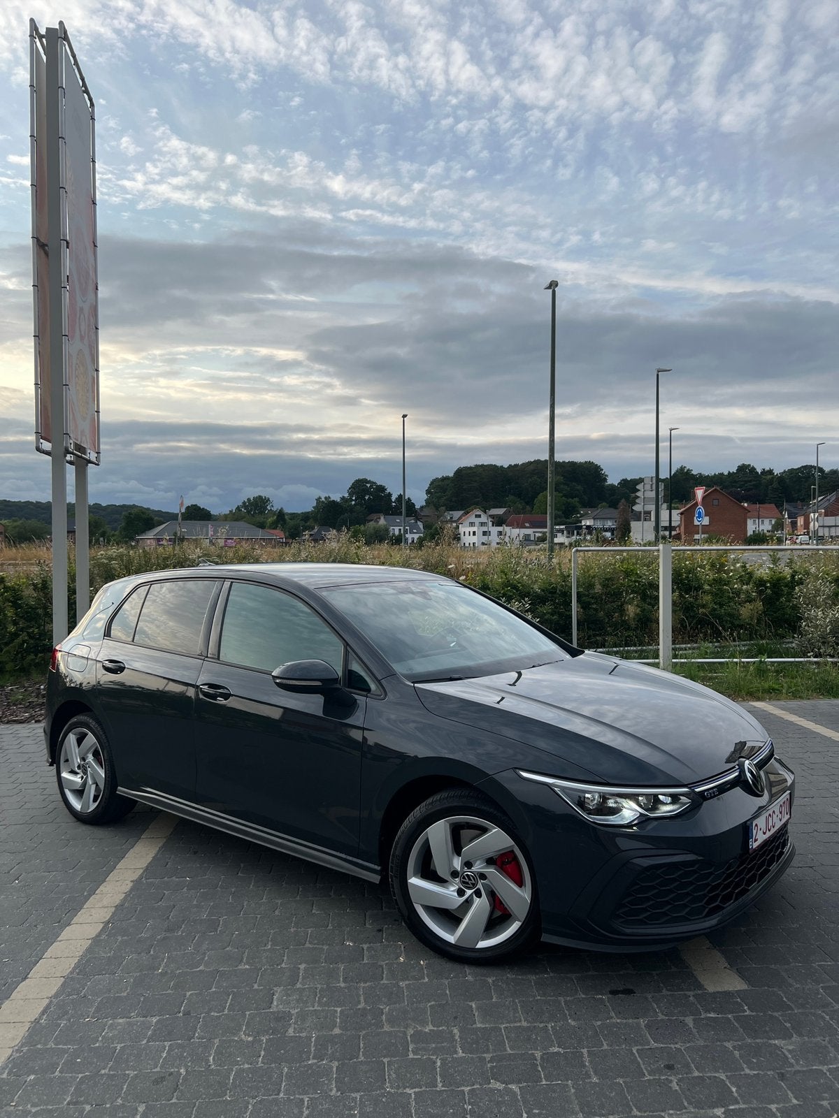 Golf 8 GTE, Auto's, Volkswagen, Alcantara, Te koop, Rood, Golf