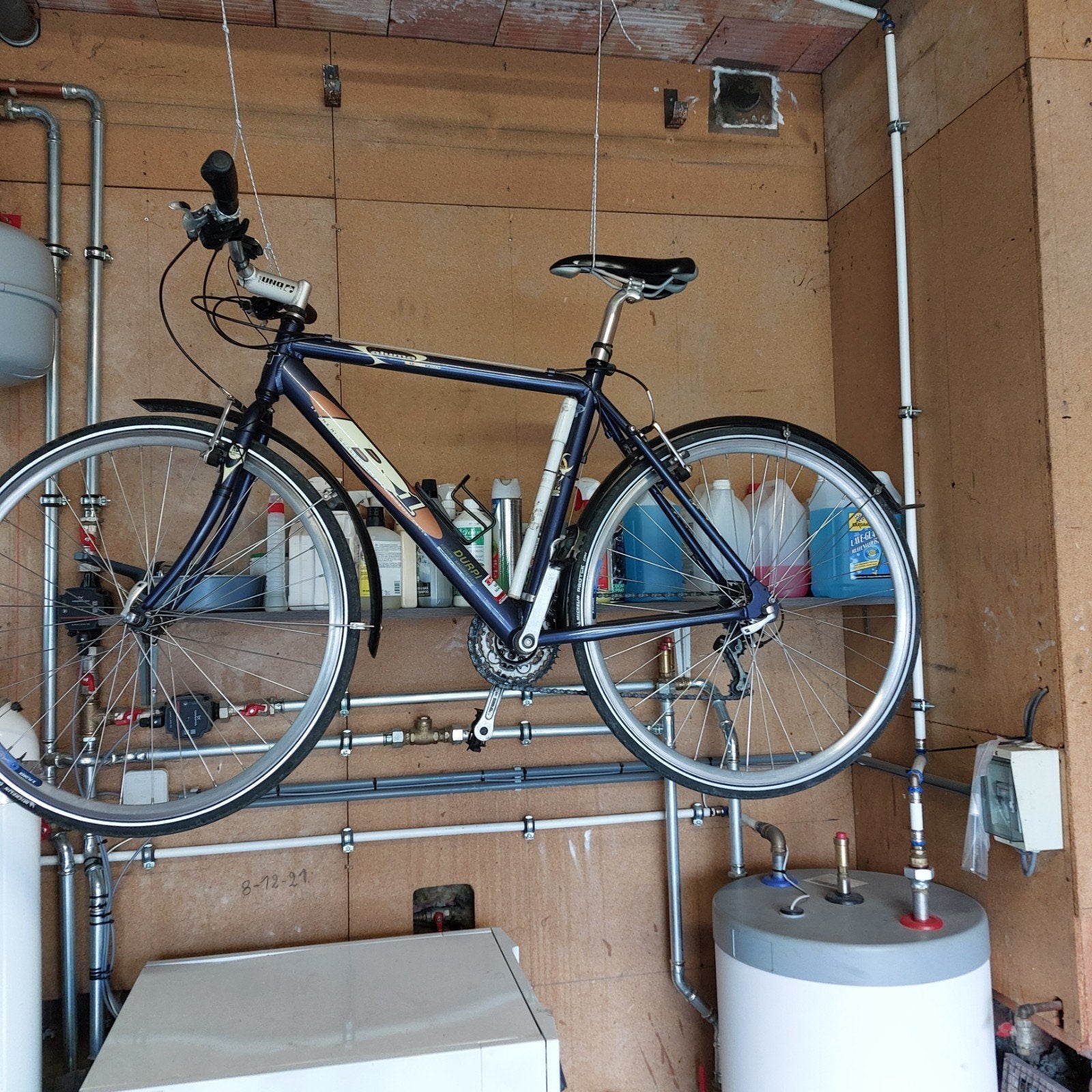 Heren fiets, Ophalen, Heren