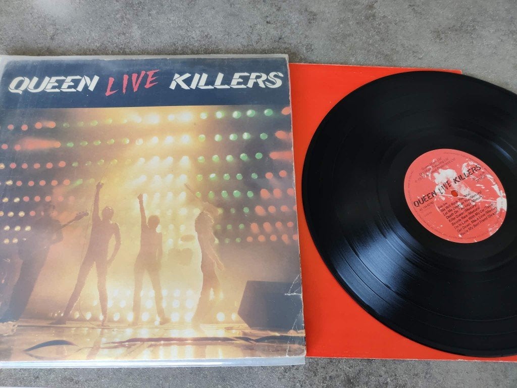 Queen (2lp live killers, openklapbare hoes, binnenhoezen), Ophalen of Verzenden, LP