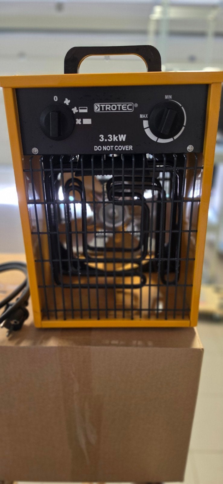 TROTEC Elektrische kachel TDS 20, Ophalen, Nieuw, Kachel