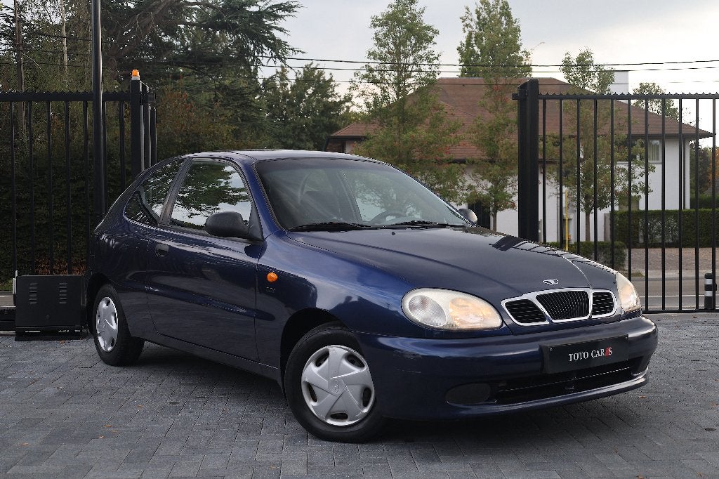 Daewoo Lanos 1.5i | Benzine | 1ste Eig, Auto's, 63 kW, Blauw, Bedrijf, Lanos