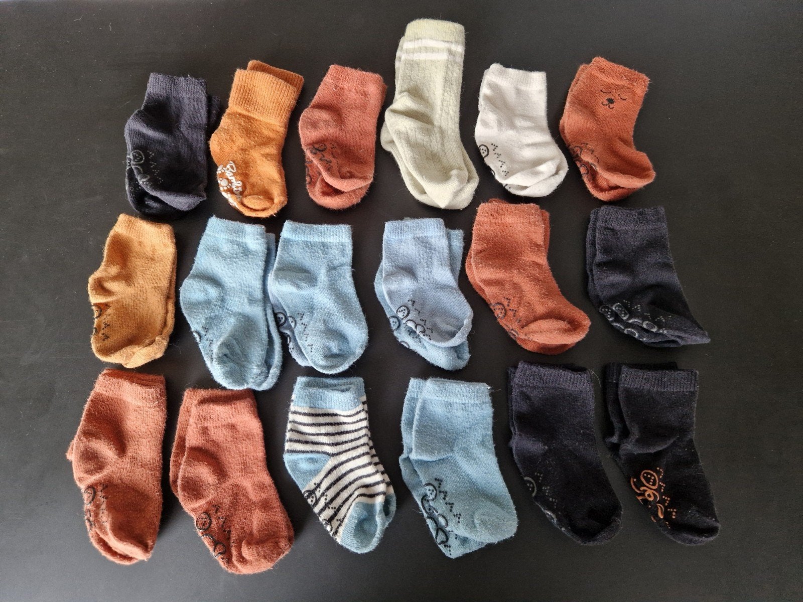 Baby kousjes 6m-1 jr. 18 stuks, Kinderen en Baby's, Babykleding | Schoentjes en Sokjes, Ophalen of Verzenden, Sokjes