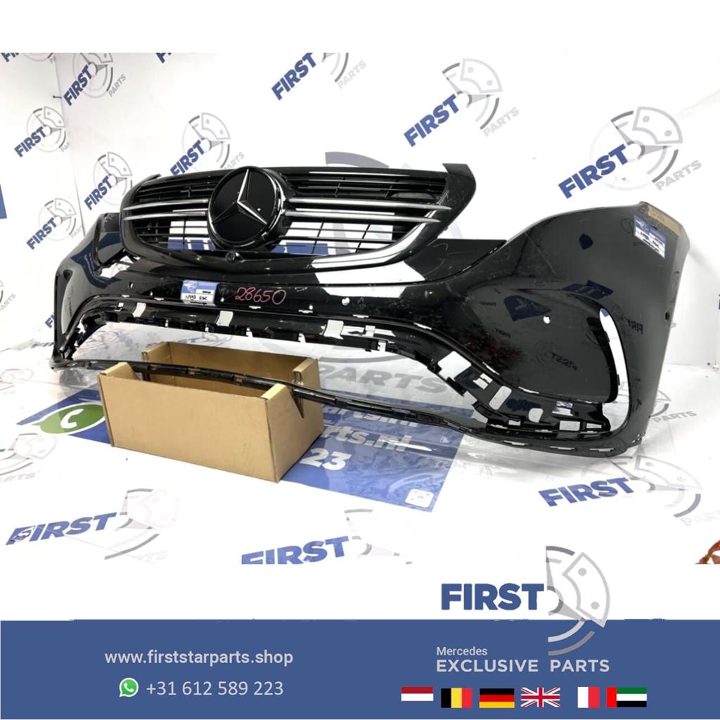 N293 AMG VOORBUMPER + GRIL Mercedes EQC Klasse 2019-2023 ORI, Gebruikt, -, Voor, Ophalen of Verzenden