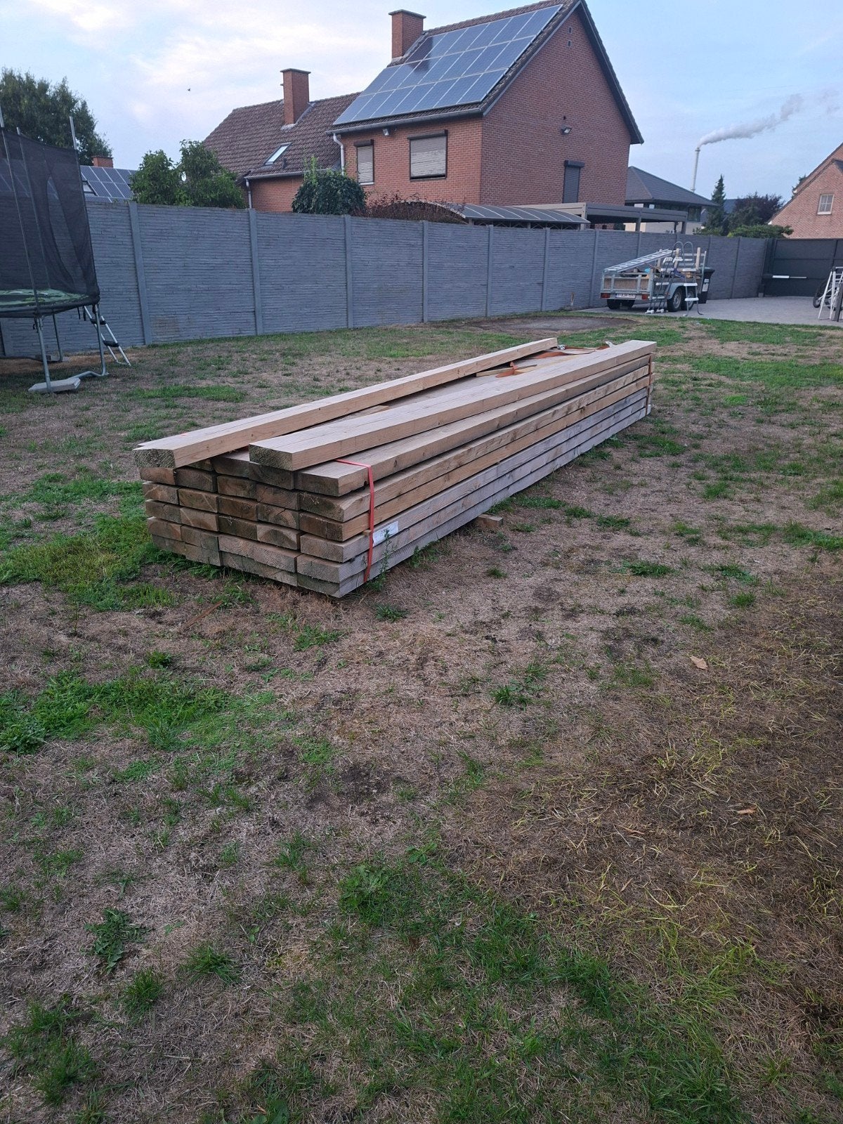 Houten balken, Doe-het-zelf en Bouw, Ophalen, Nieuw