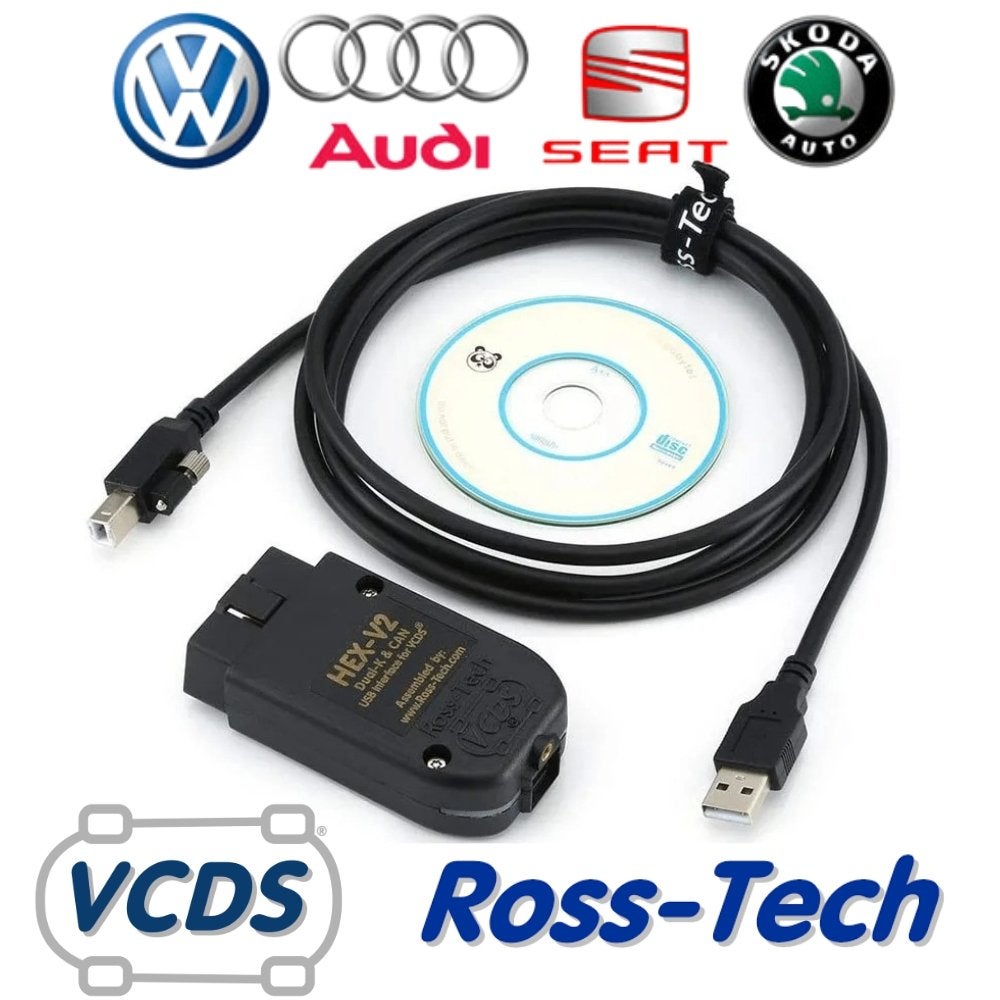 VCDS vagcom version 25.7 REAL HEX V2 Audi-vw-seat-Skoda, Enlèvement, Neuf