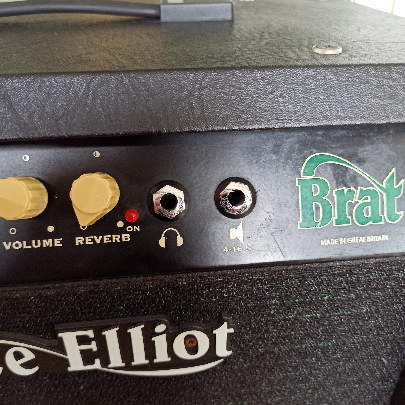 Trace Elliot Brat gitaarversterker met analoge reverb, Ophalen of Verzenden, Gebruikt, Gitaar, Minder dan 50 watt