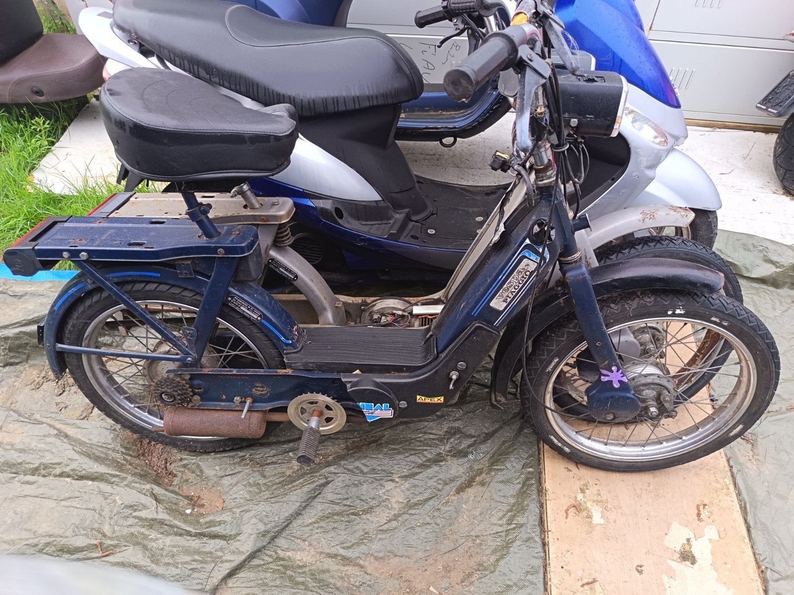 Piaggio Ciao PX Vespa, Ophalen