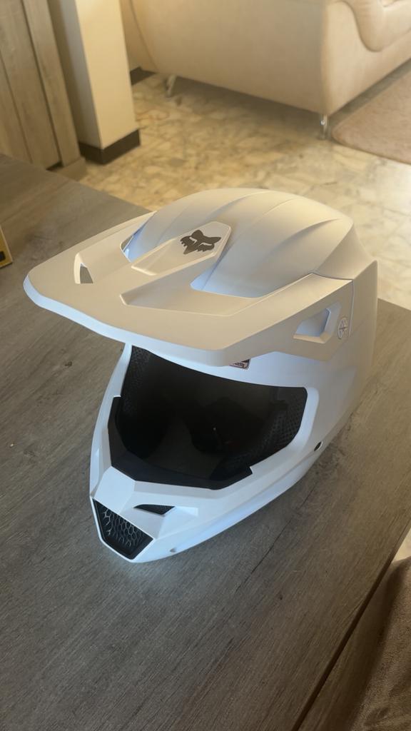 Witte fox helm, Overige merken, M, Dames, Nieuw zonder kaartje