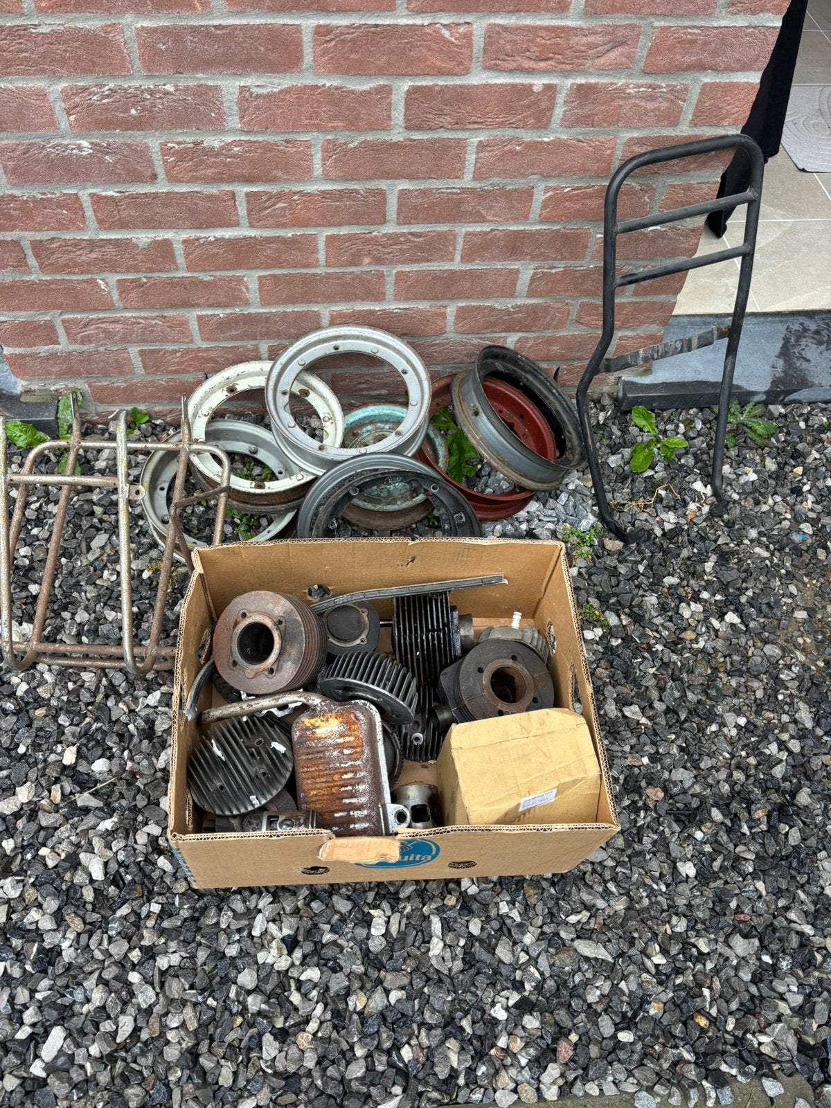 Lot de pieces vespa, Fietsen en Brommers, Ophalen, Zo goed als nieuw, Vespa
