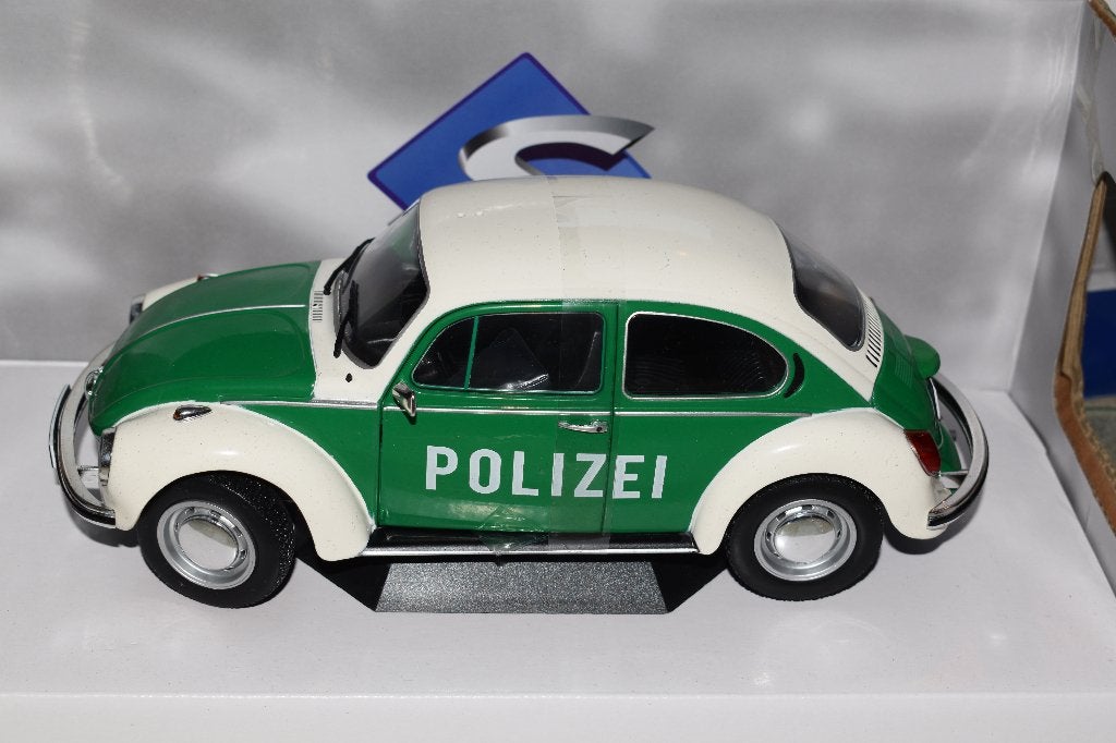 miniatuur auto 1:18 nieuw solido vw beetle polizei, Ophalen of Verzenden, Nieuw, Solido