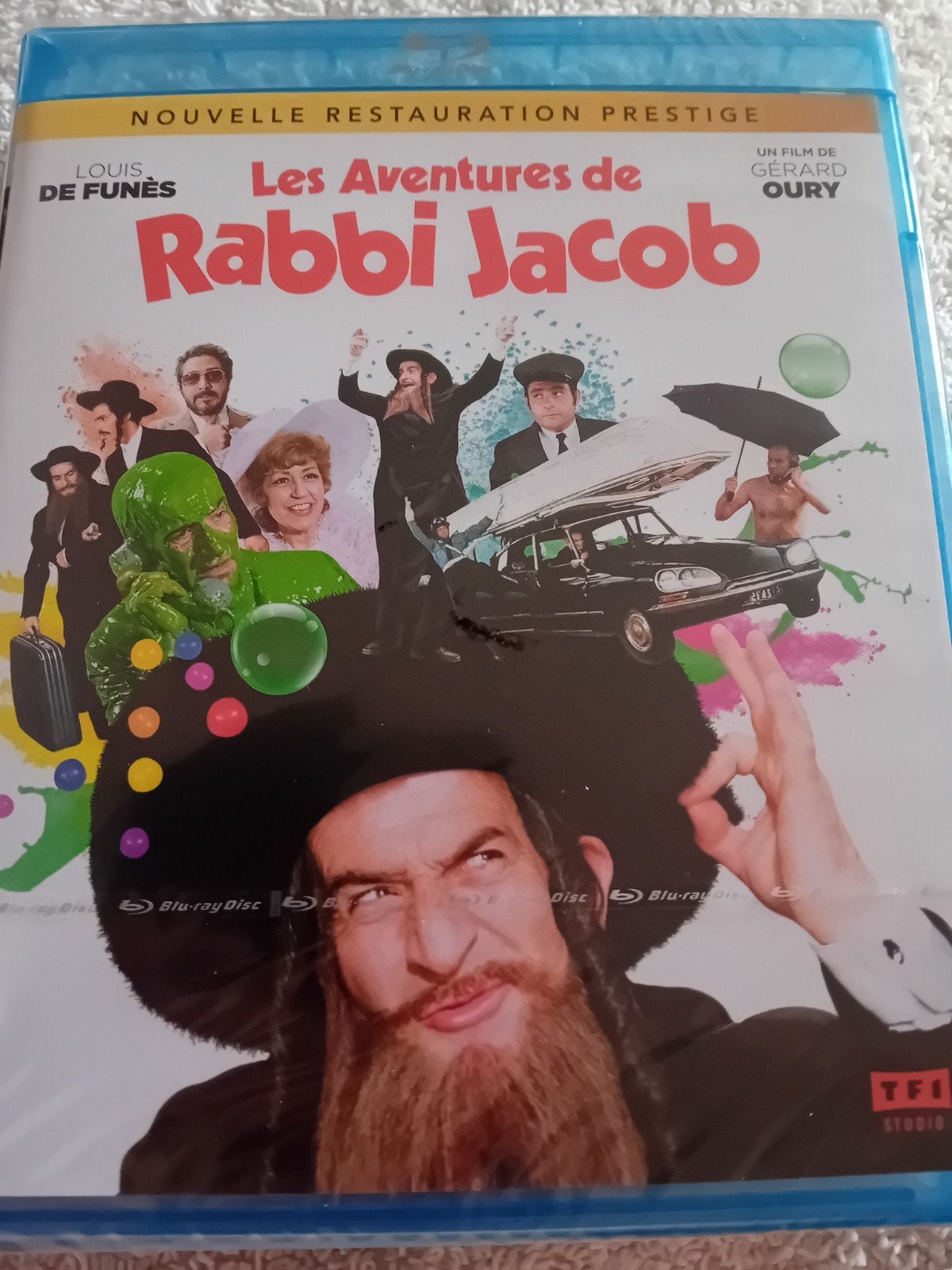 les aventures de rabbi jacob, Français, Enlèvement, Blu-ray, Neuf, dans son emballage