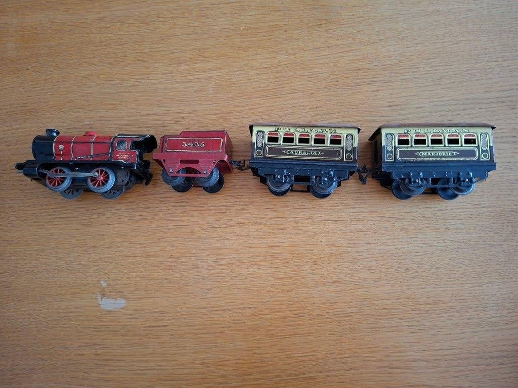 Meccano-trein, Verzamelen, Speelgoed, Ophalen of Verzenden, Gebruikt