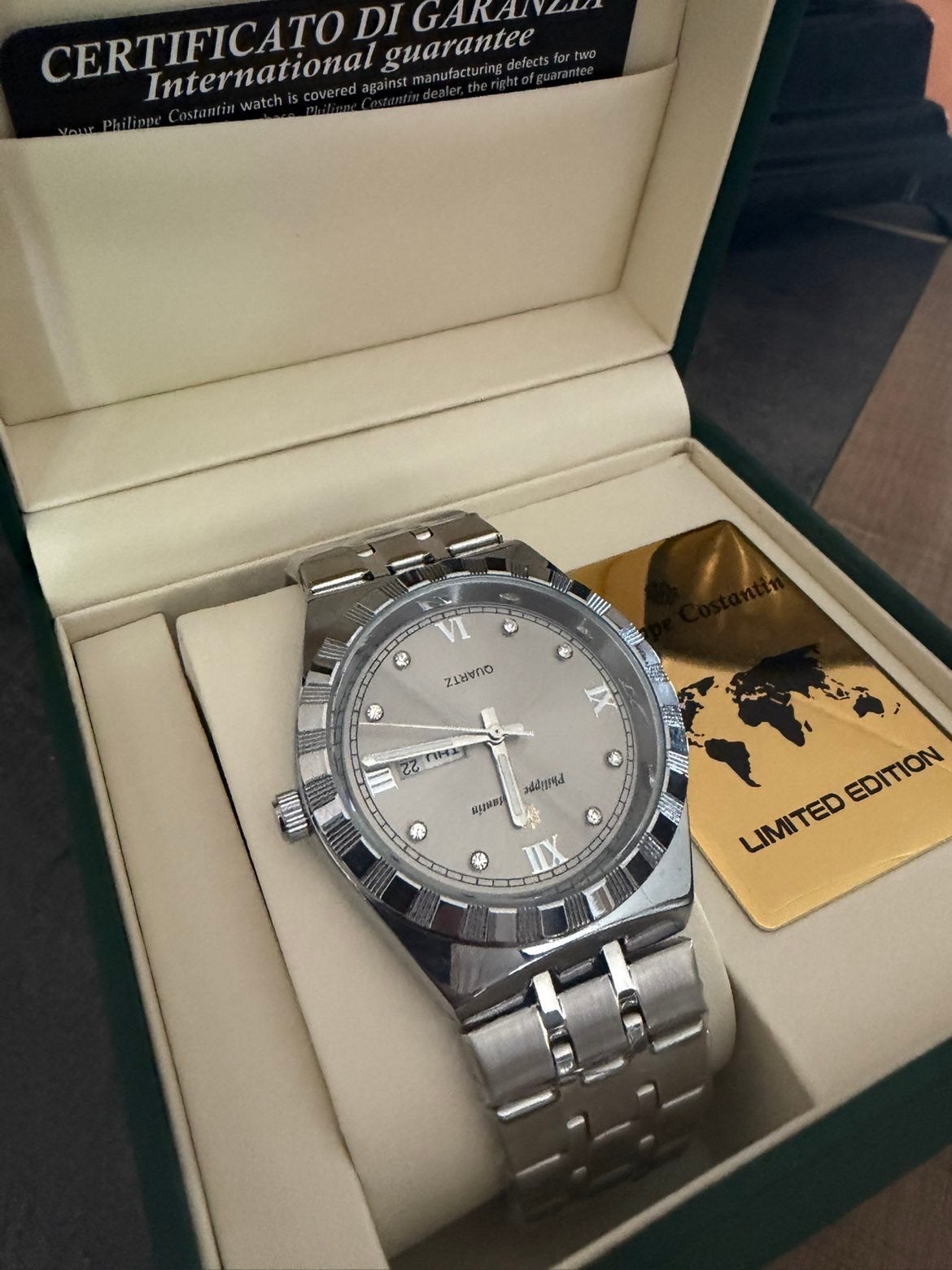 Montre Philippe Costantin édition limitee, Enlèvement ou Envoi, Comme neuf