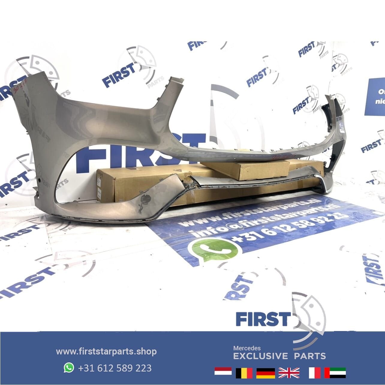 W167 V167 C167 GLE 43 AMG VOORBUMPER ZWART WIT GRIJS BLAUW o, Utilisé, -, Avant, -