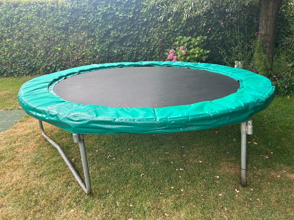 Kadee Pro Trampoline 300 cm groen, Enlèvement, Utilisé