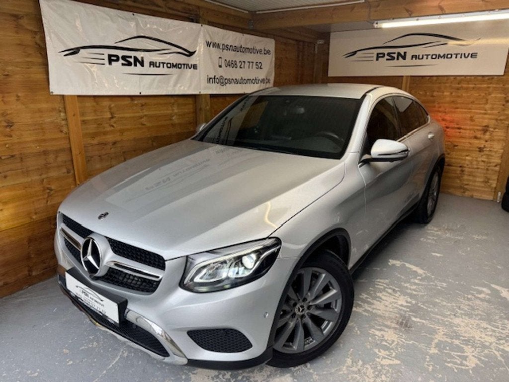 Mercedes-Benz GLC 250 Coupé 4-Matic * Belgische wagen * Wei, Auto's, Mercedes-Benz, Bedrijf, Te koop, GLC Coupé, 4x4, Bluetooth